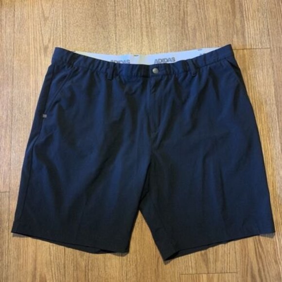 adidas Other - Adidas Mens Black Golf Shorts Athletic Flat Front Size 42